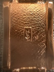 Excellent Vintage YSL Geometric Gold Tone Link Bracelet