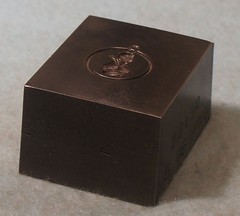 1965 PLAYBOY Female Silhouette Fob Charm STEEL STAMPING DIE RY278