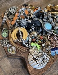 Tarnished Treasures, 3 Pounds of Pre-Loved Vintage & Contemporary Jewelry