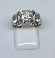 Vintage rings made of 925 silver, Size 6.75 . Weight 4.26 g.Jewelry from Ukraina