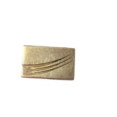Vintage MCM Cuff Links Marked 0.925 Set Sterling Silver