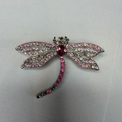Lot Of Estate Brooches 7 In Total Rhinestones, Mother Of Pearl Etc…