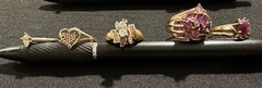 Lot of 15 Vintage 10k & 14k Gold Rings, Diamond, Ruby, Pearl, Citrine, etc
