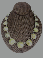 Georgian Collet Necklace Anna Wintour Collar Art Glass Riviere Ann Taylor Loft