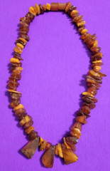 RARE OLD HUGE Natural Baltic AMBER Beads Necklace 57