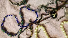lot of vintage jewelry mixed