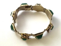 Vintage Alpaca Bracelet, 1960’s, Vintage Jewelry