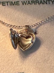 Vintage 14k Gold Filled Heart Locket 13in Chain. New In Box