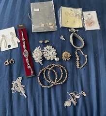 Huge!! Vintage Gold Jewelry Lot- Unsearched/UNTESTED-scrap/wear?