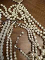 Vintage Lot of Pearl necklaces