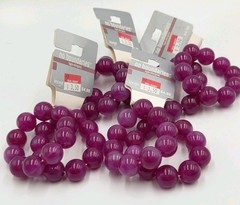 Lot Of 4 Packs Of Vintage No Boundaries Oversized Bead Bracelets Costume Jewelry