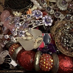 Vintage to Now Jewelry Lot, All Wearable Untested. No Broken. Box C3