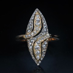 Antique Marquise Shape Diamond Ring Ref: 948664