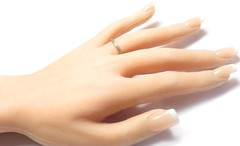 Antique Art Deco 1920’s BELAIS 18KW Wedding Band Ring Size 6.75 UK-N 2.09 MM