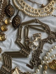 Jewlery Bundle Lot Mixture Of Vintage, Inspired Vintage pieces Jewelry Loft,WHBM