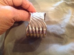 TAXCO MEXICO STERLING SILVER SIGNED TL-74 CUFF BRACELET 2.25″ OPENING 65 GRAMS
