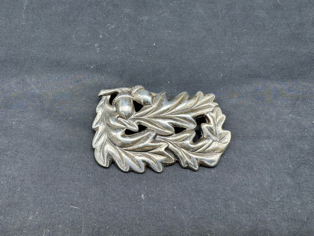 Vintage McClelland Barclay Sterling Silver Brooch, 2 5/8″ x 1 3/4″, 29 grams