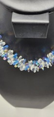 Vintage Vendome Austrian Aurora Borealis Crystal Rhinestone Cluster