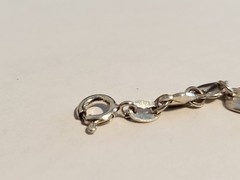 Vintage Sterling Silver, 0.925, Bracelet, 7″ long
