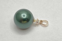 Vintage Sterling Silver 925 Sorrento Jade Tiger’s Eye Pearl Lot of 3