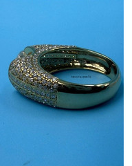 2.35Ct VVS1 Round Cut Lab-Created Diamond Men’s Wedding 14K Yellow Gold FN Ring