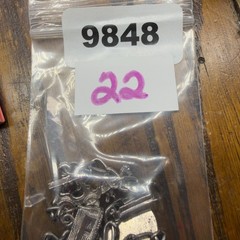 Vintage Charm Bracelet Silver Tone 5 Charms Log Cabin Horse Buggy Museum