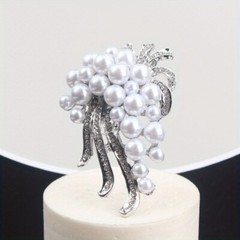 Fashionable Three-dimensional Floral Brooch Antique Jewelry GiftAccessories