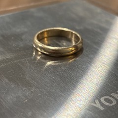 Vintage Men’s Wedding Band 14k RGP Made By Uncas Manufacturing Company