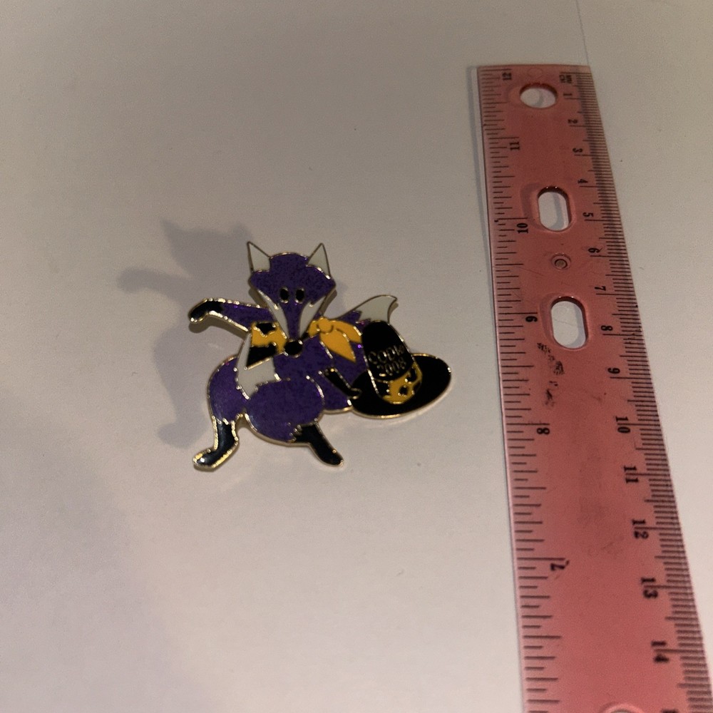 Fox CODL 2008 Purple Lapel Hat Pin Pinback