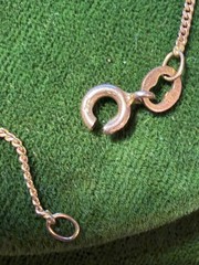Vintage Italian SOLID 14KT Gold Stamped 7″ Bracelet 1 Grams Clasp Needs Repair