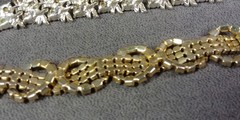 5 Aurora Borealis Rhinestone Art Bracelet Earrings Vintage Jewelry Lot