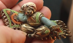 Rare Thief of Baghdad Alexander Korda Aladdin Magic Carpet Brooch