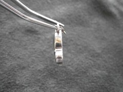 Jez (Jezlaine) Tortoise Vintage Sterling Silver Bracelet Charm Pendant 2.4g
