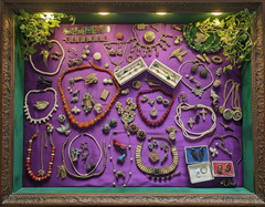 Antique Vtg Estate Jewelry Lot Rings Florenza 925 Gems Sandor Bohemian Garnets