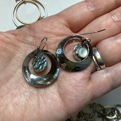 Vintage To Now Mixed Metal Jewelry Lot Wearable Untested Classic Boho