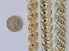 Coro Vintage Chunky Goldtone Necklaces. 2 Signed, 1 has Coro Dangle. Classy Chic