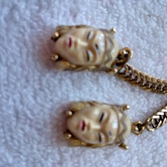 Selro Selini, asian princess, neckless & clip earrings, beautiful & very nice,