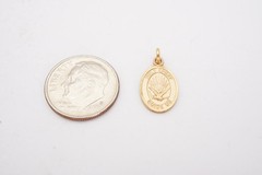 Vintage Gold Filled Holy Spirt Guide Us Charm