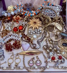 Vintage Estate Costume Jewelry Lot! SARAH COV, AVON and more!