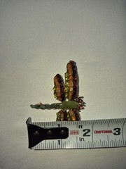 Vintage SWOBODA Multi Gemstone Dragonfly Brooch Pin Ruby Jade Garnet Peridot