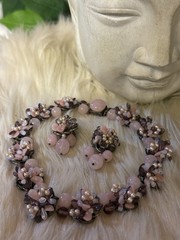 Louis Rousselet For Chanel 1930’s OR 1950’s ERA Stunning And Glamorous Pink Set!