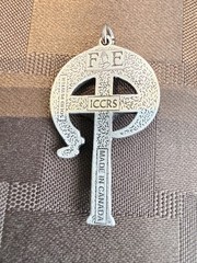 Vintage Catholic CharismaticRenewal Pendant Solid PewterCanada NEW