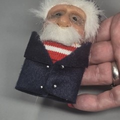 Signed Numbered Sailor Captain Northwest Santa Creations Brooch Embellished Art
