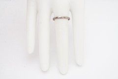 Vintage Sterling Silver 925 Ring Size 8.5 Textured V4