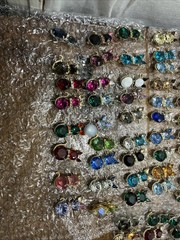 Vintage Mixed No Brand And Doods Cat Pin Rhinestone Brooch Reseller Lot 155pc ￼