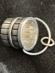 Vtg. FULL NAME HALLMARK BROWN COUNTY BASKETS STERLING CHARM NOS RETIRED