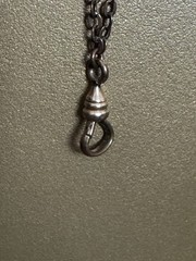 Antique Victorian Gold Filled Watch Chain 50″ W&S Star Moon Clasp