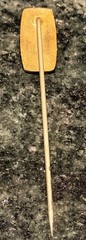 Vintage Art Nouveau Bathing Beauty Nude Brooch Stick Pin