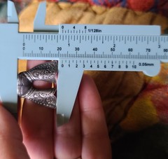 Vintage 1930’s Sterling Silver Cowboy Chaps Scarf Bandana Ring Americana