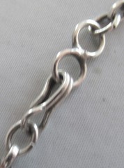 BIG CAROL FELLEY SOUTHWEST STERLING NECKLACE, 48 GRAMS, 3 1/8 x 3 INCHES PENDANT